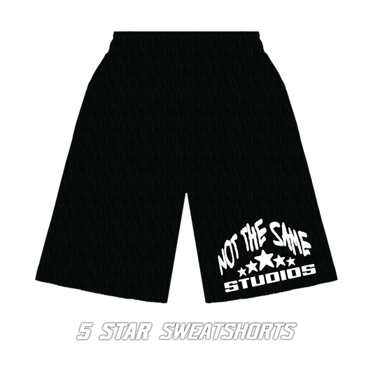 '5 STAR' SWEATSHORTS