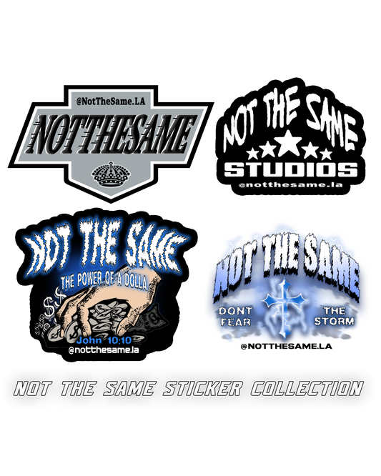 NOT THE SAME Sticker Collection