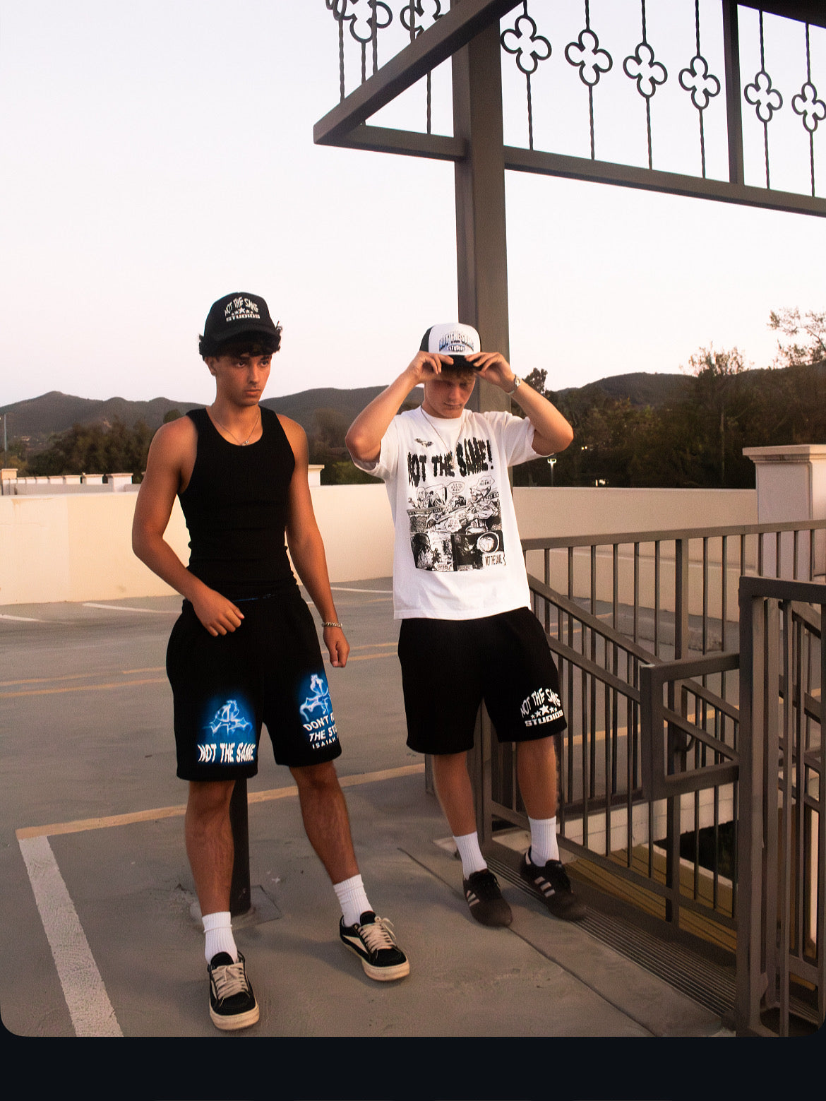 'STORM' SWEATSHORTS