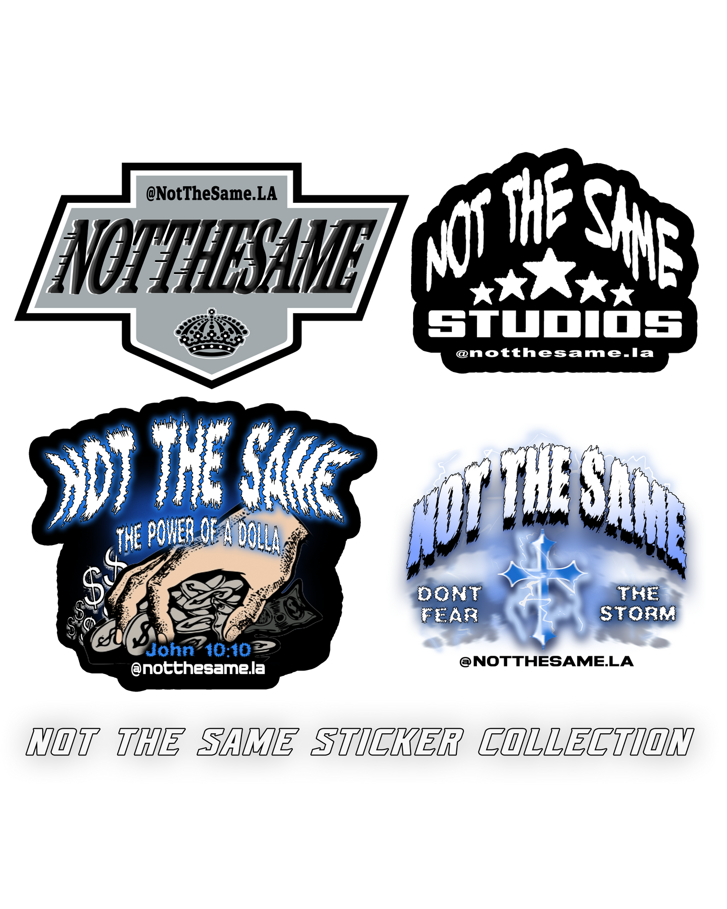 NOT THE SAME Sticker Collection